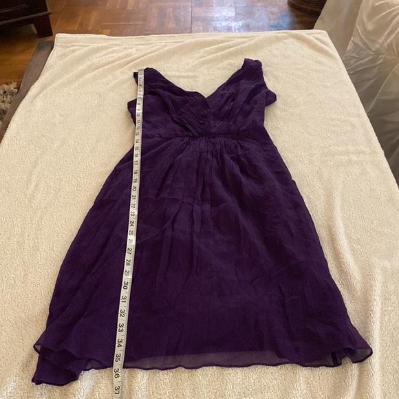 J Crew 100% silk Louisa chiffon dress with gorgeous back zipper. Gorgeous! - Picture 16 of 16
